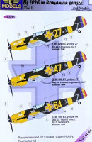 Lf Model C3265 Decals Be 109E3/E-7 in Romanian service I. 1/32