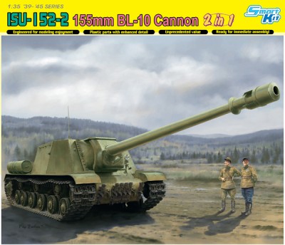Dragon 6796 Самоходка ISU 152-2-2-BL-10 1/35