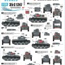 Star Decals 35-C1247 Pz.Kpfw 38(t) Praga. Befehls and Stabs Panzers. Eastern Front 1941-42 1/35