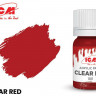 ICM C1011 Ясный красный(Clear Red), краска акрил, 12 мл