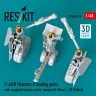 Reskit RSU48-619 F-4B/N Phantom II land.gears w/weighted wheel 1/48