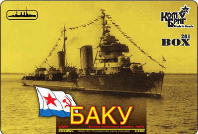 Combrig 3538WL Baku Soviet Destroyer Leader Pr.38, 1939 1/350