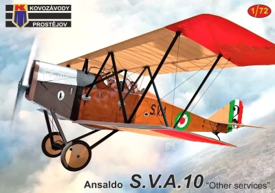 Kovozavody Prostejov 72448 Ansaldo SVA 10 'Other Sevices' (3x camo) 1/72