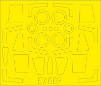 Eduard EX669 Mask 1/48 F-104J TFace (KIN)