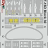 Eduard 3DL48129 F-16D Block 30 SPACE (KIN) 1/48