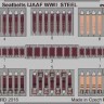 Eduard 49109 Seatbelts IJAAF WWII STEEL 1:48