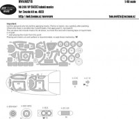 New Ware NWA-M0716 1/48 Mask Mi-24V/VP BASIC (ZVE 4823)