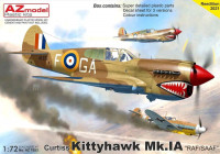 Az Model 76093 Curtiss Kittyhawk Mk.IA 'RAF/SAAF' (3x camo) 1/72