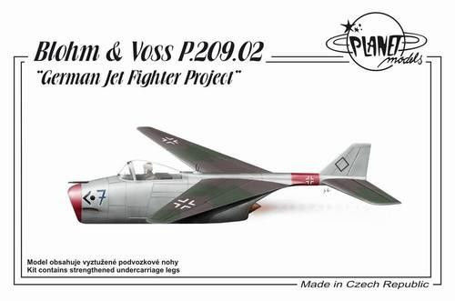 Planet Models PLT186 Blohm & Voss P.209 “German Jet Fighter Projec 1/72
