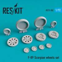 Reskit RS72-0282 F-89 Scorpion wheels set 1/72