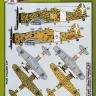 Kora Model NDT32050 Decals MC.200 Fighter Bombers o. North Africa 1/32