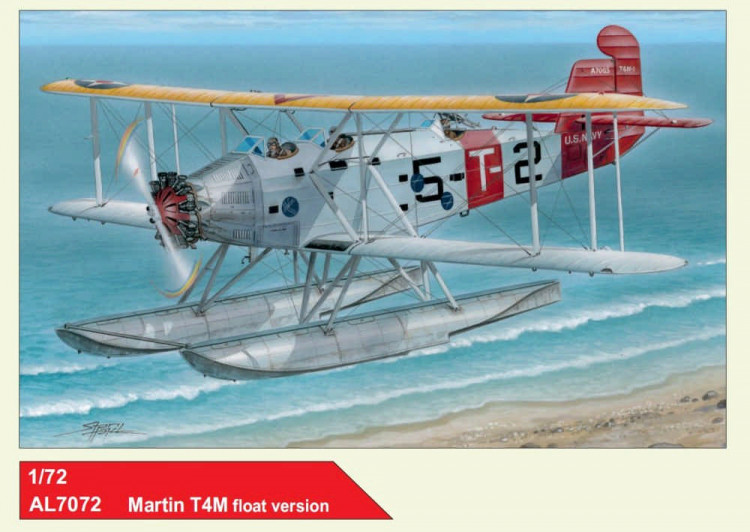 Plusmodel 7072 Martin T4M float version (3x camo, 1928-1931) 1/72