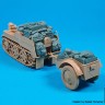 Black Dog T35262 Sd.Kfz.2 Kettenkraftrad accessories set(designed to be used with Tamiya kits) 1/35
