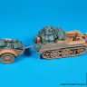Black Dog T35262 Sd.Kfz.2 Kettenkraftrad accessories set(designed to be used with Tamiya kits) 1/35