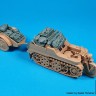 Black Dog T35262 Sd.Kfz.2 Kettenkraftrad accessories set(designed to be used with Tamiya kits) 1/35