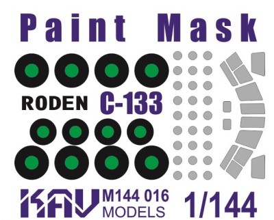 KAV M144016 C-133 (Roden 333) окрасочная маска 1/144