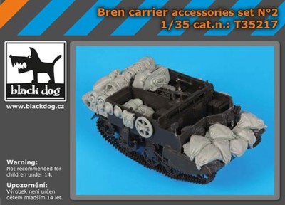 Black Dog T35217 Bren carrier accessories set (TAM) 1/35