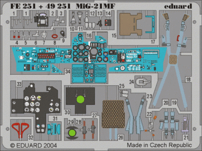 Eduard 49251 MiG-21MF ACA