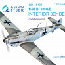 Quinta studio QD48105 Bf 109C/D (для модели Modelsvit) 1/48