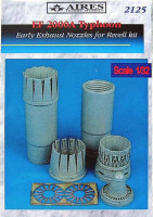 Aires 2125 EF 2000A early exhaust nozzles 1/32