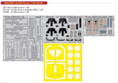 Eduard BIG49303 IA-58A Pucara (KINETIC) 1/48