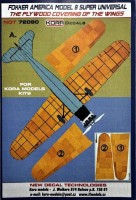 Kora Model NDT72090 Decals Fokker - Plywood Covering Wings (KORA) 1/72