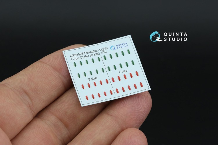 Quinta studio QP32026 Навигационные Огни (Тип C) (для всех моделей) 1/32