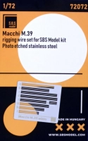 Sbs Model 72072 Macchi M.39 rigging wire (PE set) 1/72