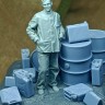 Crow Studio 35208 Набор немецких канистр 20л и бочек 200л, период 2МВ 1/35