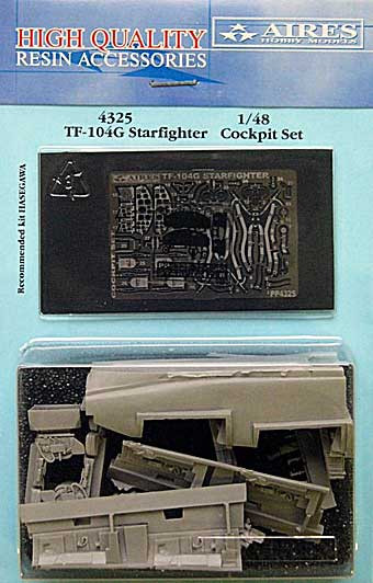 Aires 4325 TF-104G cockpit set 1/48