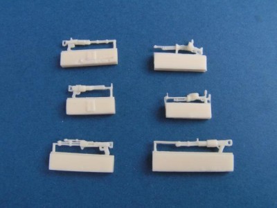 Pavla Models W72-81 USSR Aircraft guns - WW2 1:72