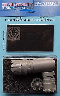 Aires 4425 F-16C Block 30/40/50/60 exhaust nozzle 1/48