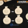 Voyager Model PEA245 Modern HUMVEE/DUMVEE Family Super Swaper Wheels w/Spare Wheel (For All) 1/35