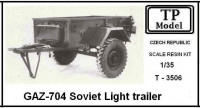 TP Model T-3506 GAZ-704 Soviet Light Trailer (resin kit) 1/35