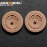 Voyager Model PR35124 WWII German Sd.Kfz.250 /Sd.Kfz.10 Dunlop Standar Wheels Pattern (For All) 1/35