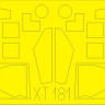 Eduard XT181 1/35 Маска для M-ATV windows