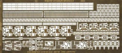 White Ensign Models PE 35026 USS HORNET (CV-8) &quot;The Airwing&quot; including flight deck stuff 1/350