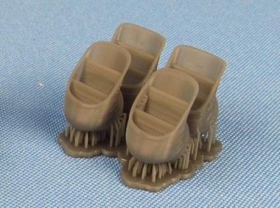 Metallic Details MDR48135 BAe Harrier GR1/GR3 Swivelling nozzles 3D-printed 1/48