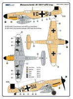AML AMLC32029 Decals Messerschmitt Bf 109 F-4/R3 Aufklarer 1/32