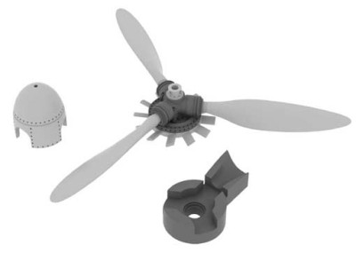 Eduard 672086 Fw 190A propeller 1/72