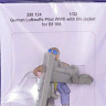 Aerobonus 320124 Luftwaffe Pilot WWII w/ life jacket Bf 109 1/32