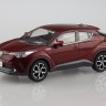 Aoshima 56370 Toyota C-HR(Sensual Red Mica), SNAP KIT (сборка без клея) 1/32