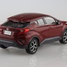 Aoshima 56370 Toyota C-HR(Sensual Red Mica), SNAP KIT (сборка без клея) 1/32
