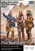 Master Box 35232 The Mohicans, Indian Wars Series (3 fig.) 1/35