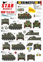 Star Decals 72-A1043 Vietnam 2 1/72