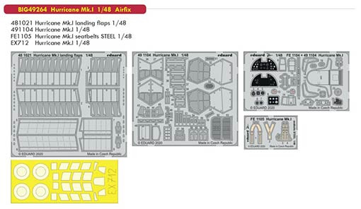 Eduard BIG49264 1/48 Hurricane Mk.I (AIR)