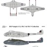 Aims AIMS48D038 de Havilland Vampire F.3 FB.5 & FB.9 Collection' 1/48