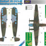 Lf Model M4874 Mask Siebel Si-204D Camouflage painting 1/48
