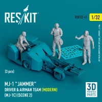 Reskit F32041 MJ-1 'Jammer' Driver&airman team - scene 2 1/32