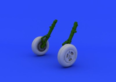 Eduard 648218 Spitfire Mk.XVI wheels - 3 spoke 1/48